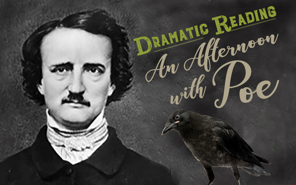 dramatic Edgar Allen Poe reading
