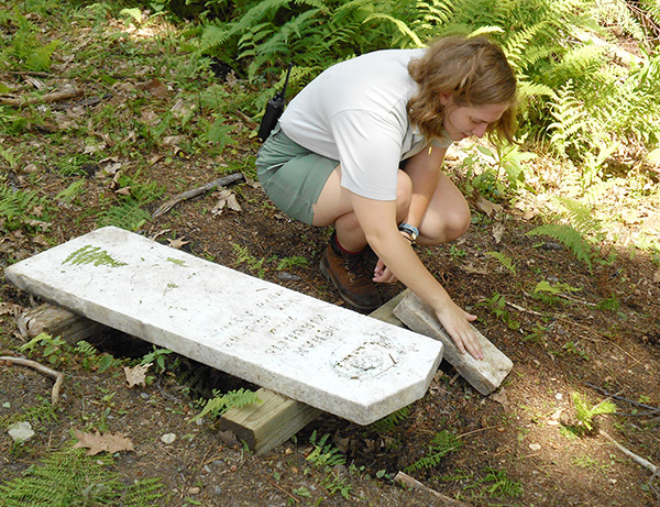 Maggie Jordan at Laurel Hill Cemetery