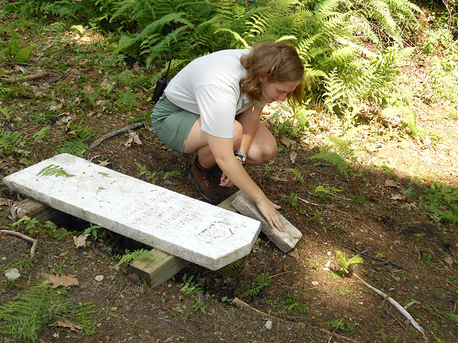 Maggie Jordan at Laurel Hill Cemetery